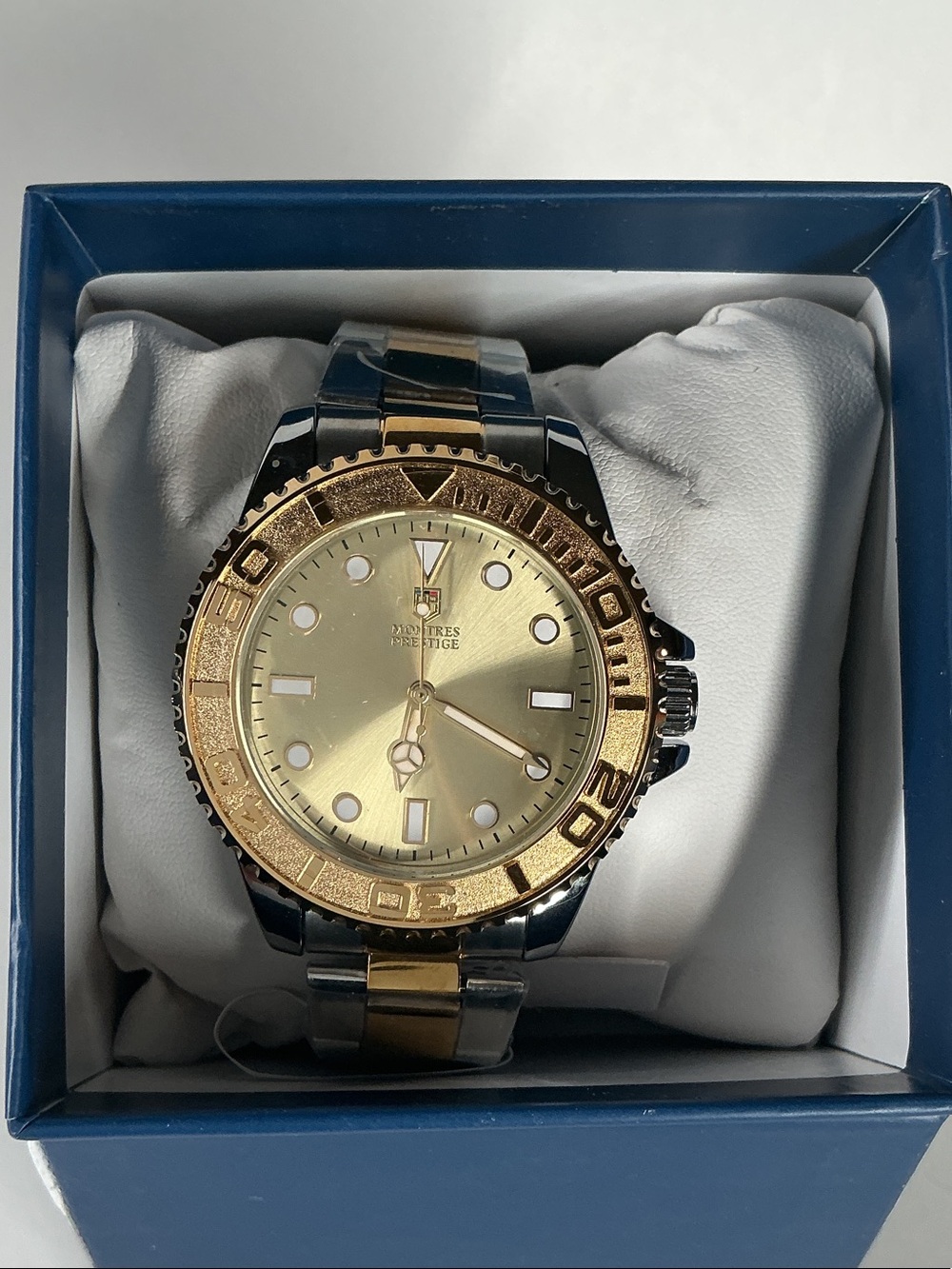 Invicta Two-Tone Gold and Silver Men's Dive Style Watch MPW-0262